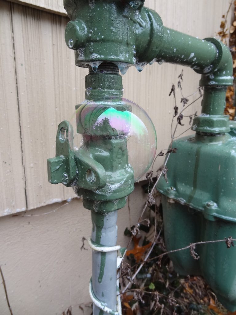 Gas leak